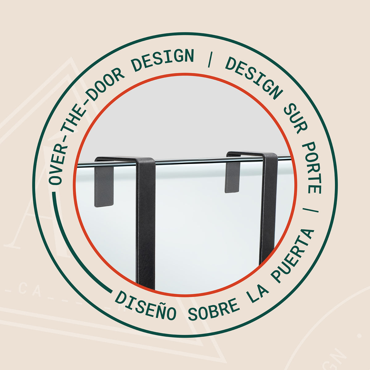 Linea 3-Tier Over The Door Shower Caddy
