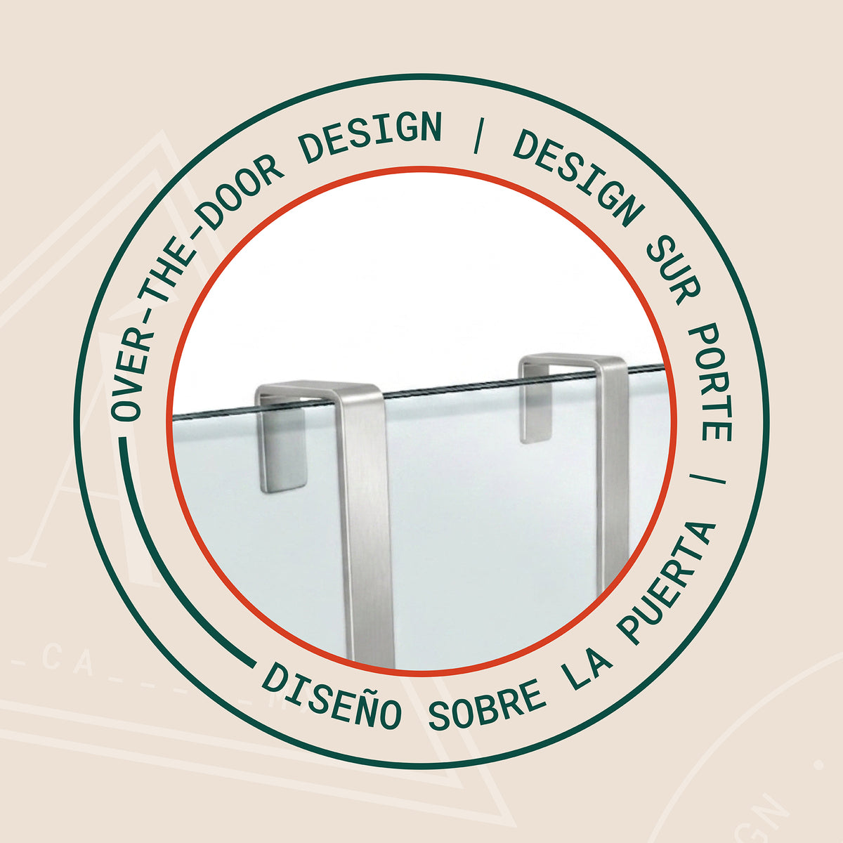 Linea 3-Tier Over The Door Shower Caddy