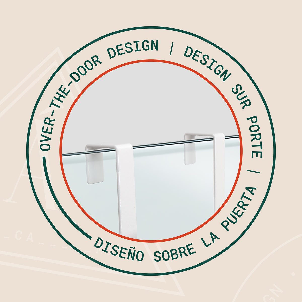 Linea 3-Tier Over The Door Shower Caddy