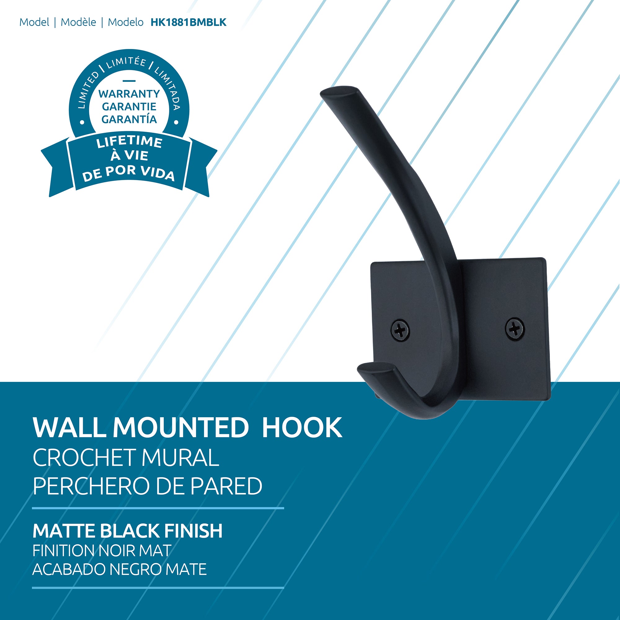 Sully Wall Mounted Hook