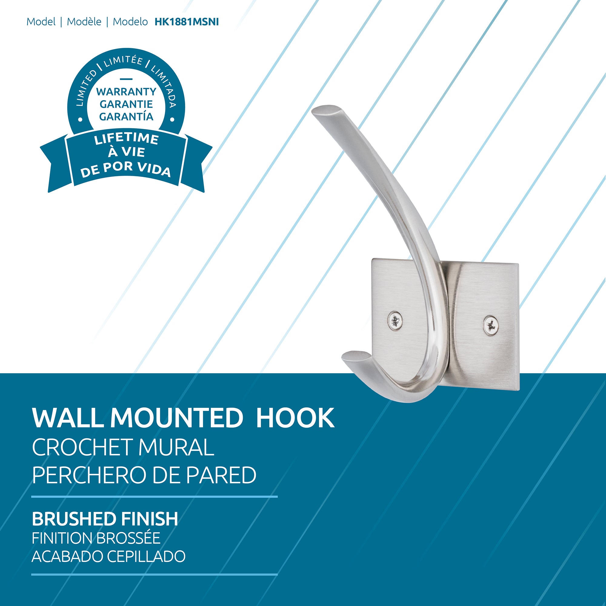 Sully Wall Mounted Hook