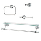 Juego de accesorios de pared Regency de 4 piezas