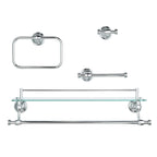 Juego de accesorios de pared Regency de 4 piezas
