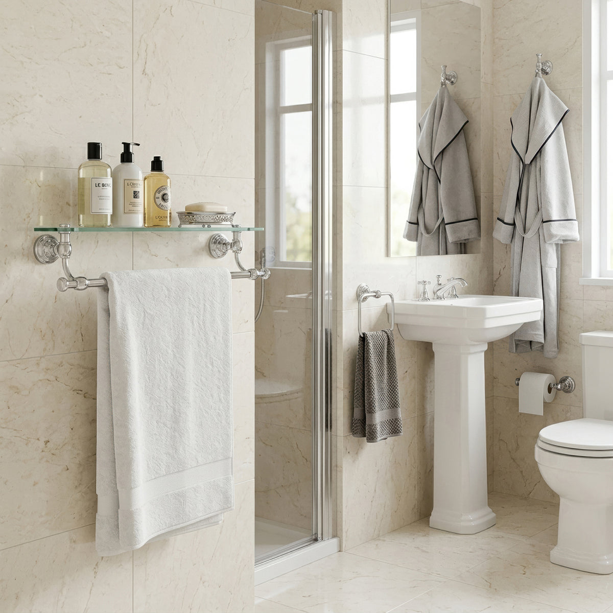 Regency 4-Pc Set Wall Hardware