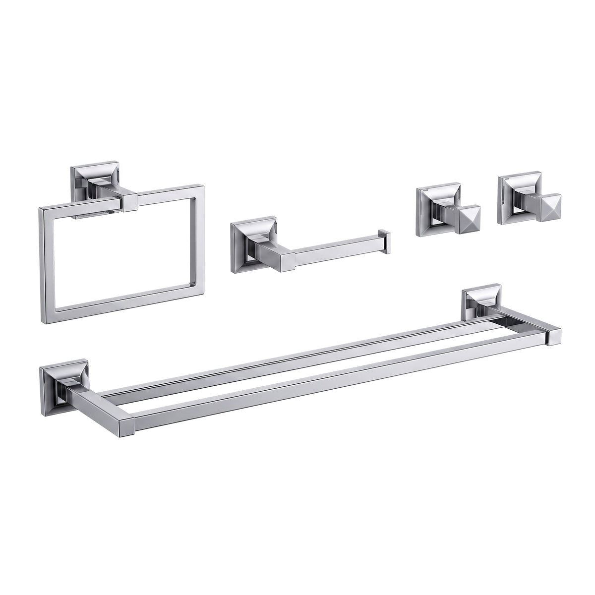 Parker Juego de accesorios para baño de 5 piezas