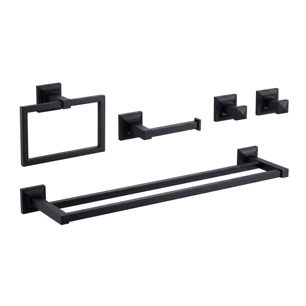 Parker Juego de accesorios para baño de 5 piezas