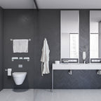 Set de accesorios de pared Luxor de 5 piezas