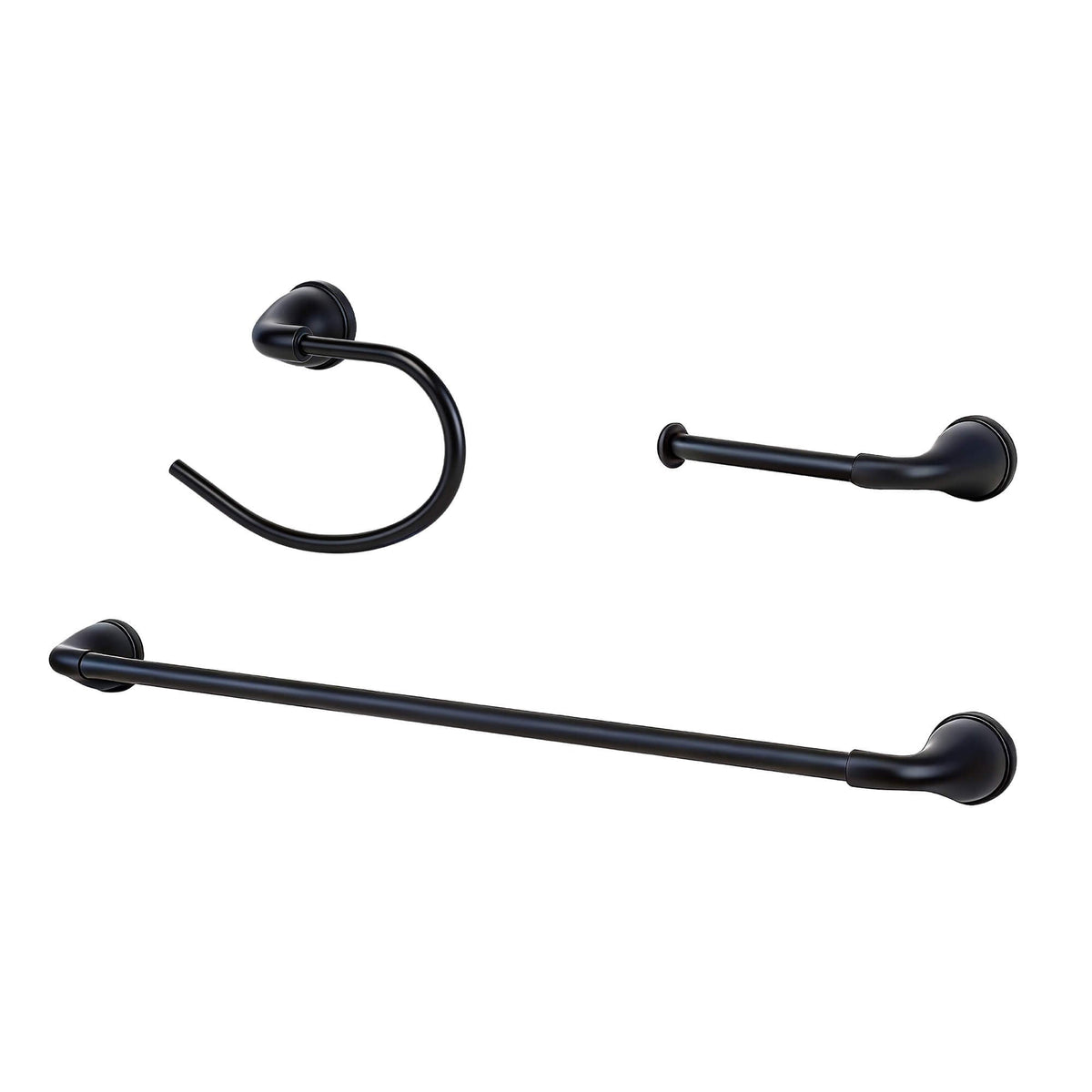 Juego de herrajes de pared de 3 piezas Ludwig