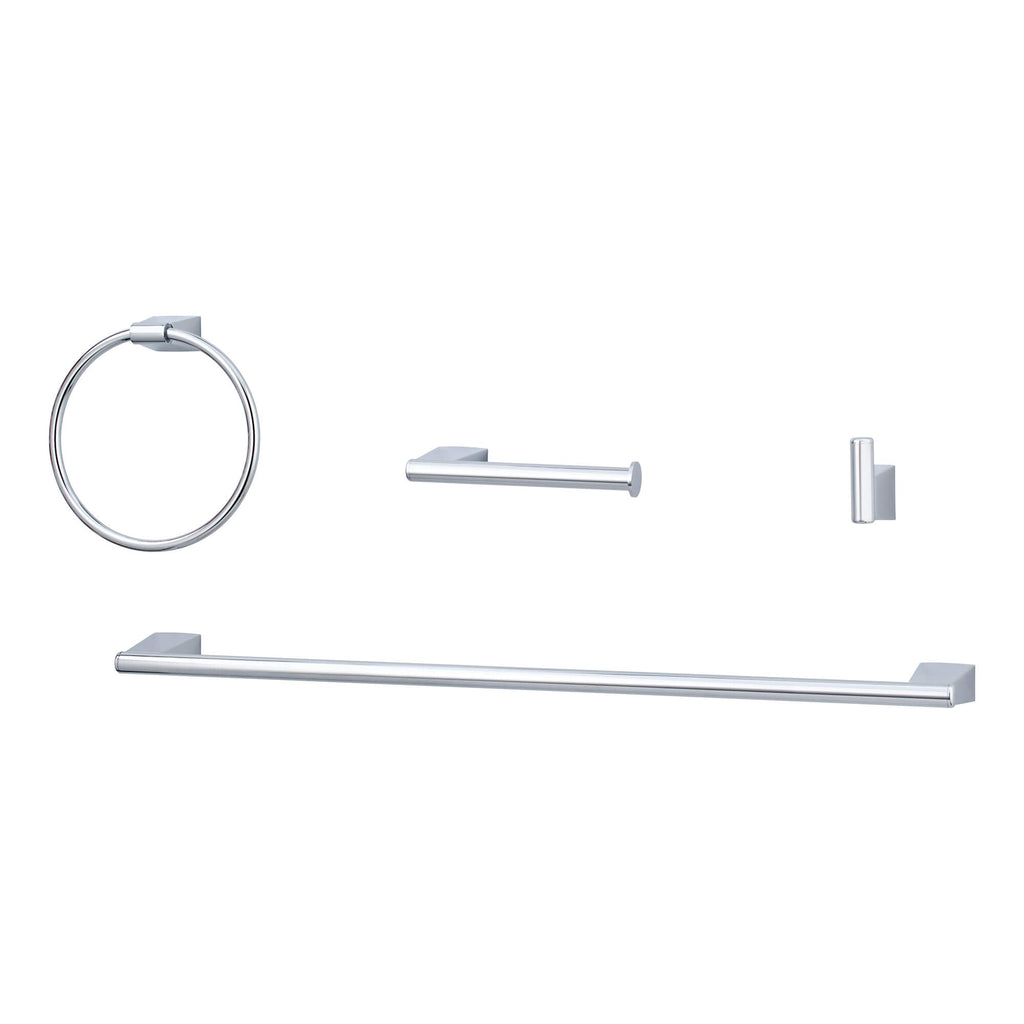 Juego de herrajes para pared Lumen de 4 piezas