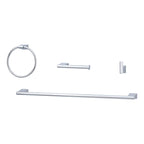 Juego de herrajes para pared Lumen de 4 piezas