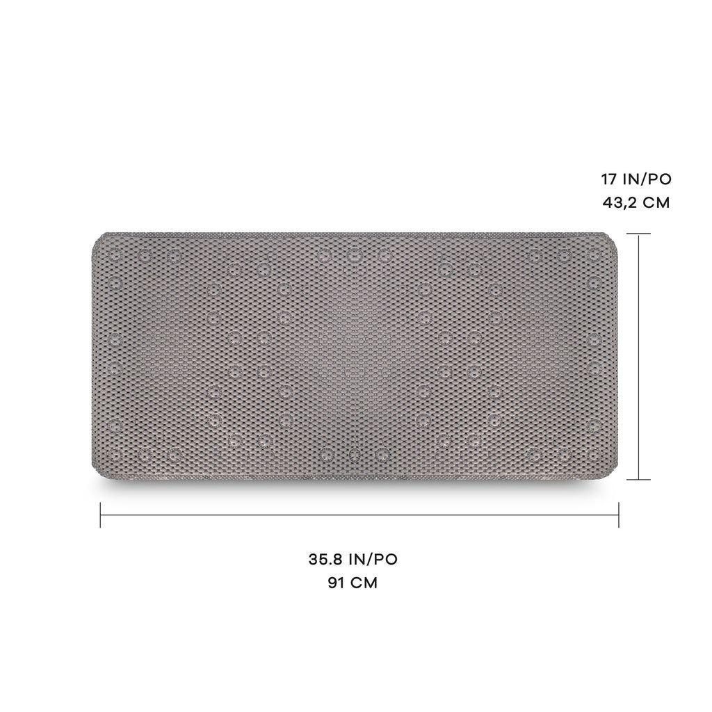 Alfombrilla de baño rectangular de espuma