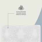 Alfombrilla de baño rectangular de espuma