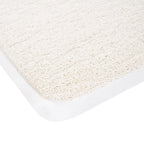 Alfombrilla de baño rectangular de lufa