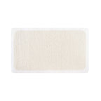 Alfombrilla de baño rectangular de lufa
