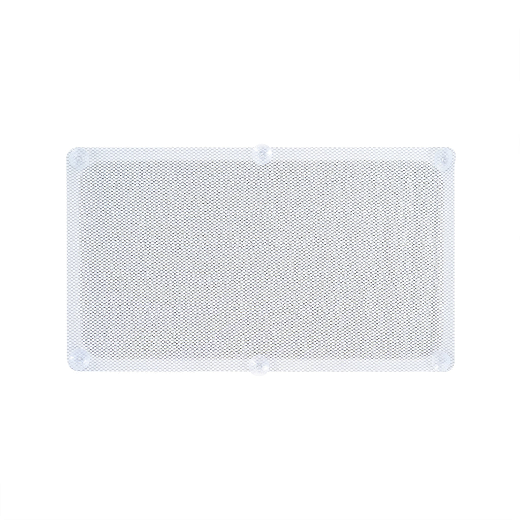 Alfombrilla de baño rectangular de lufa