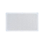 Alfombrilla de baño rectangular de lufa