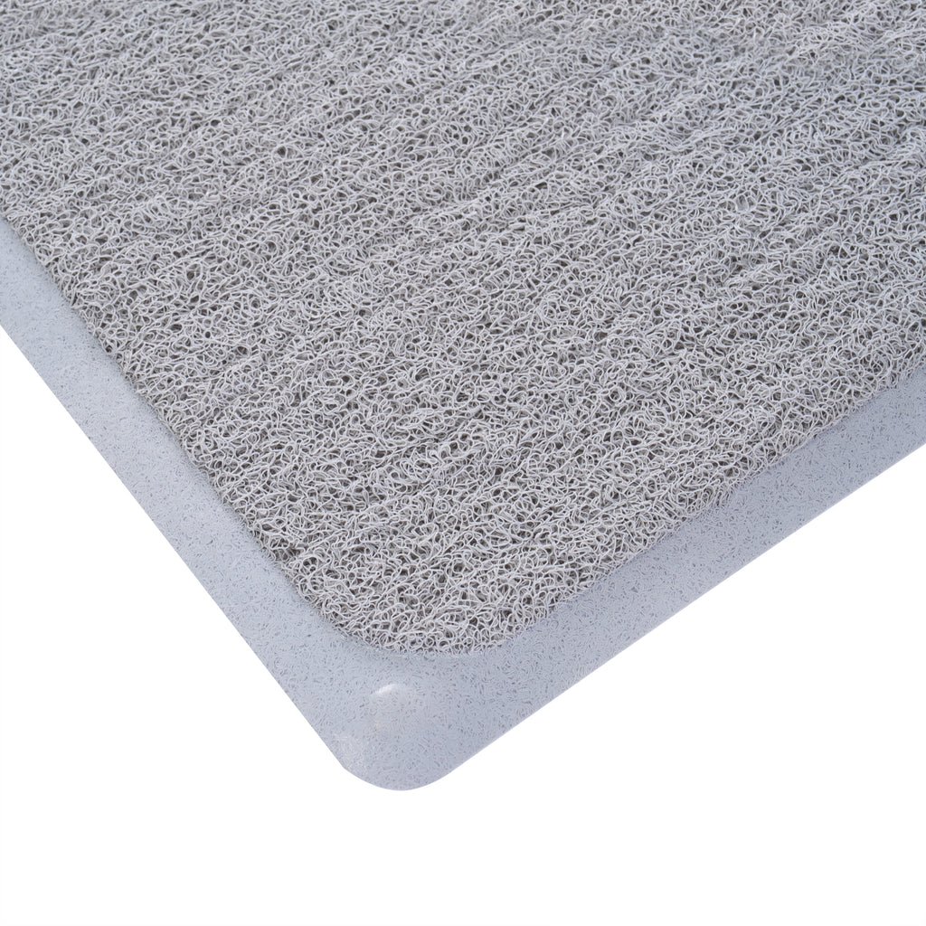 Alfombrilla de baño rectangular de lufa