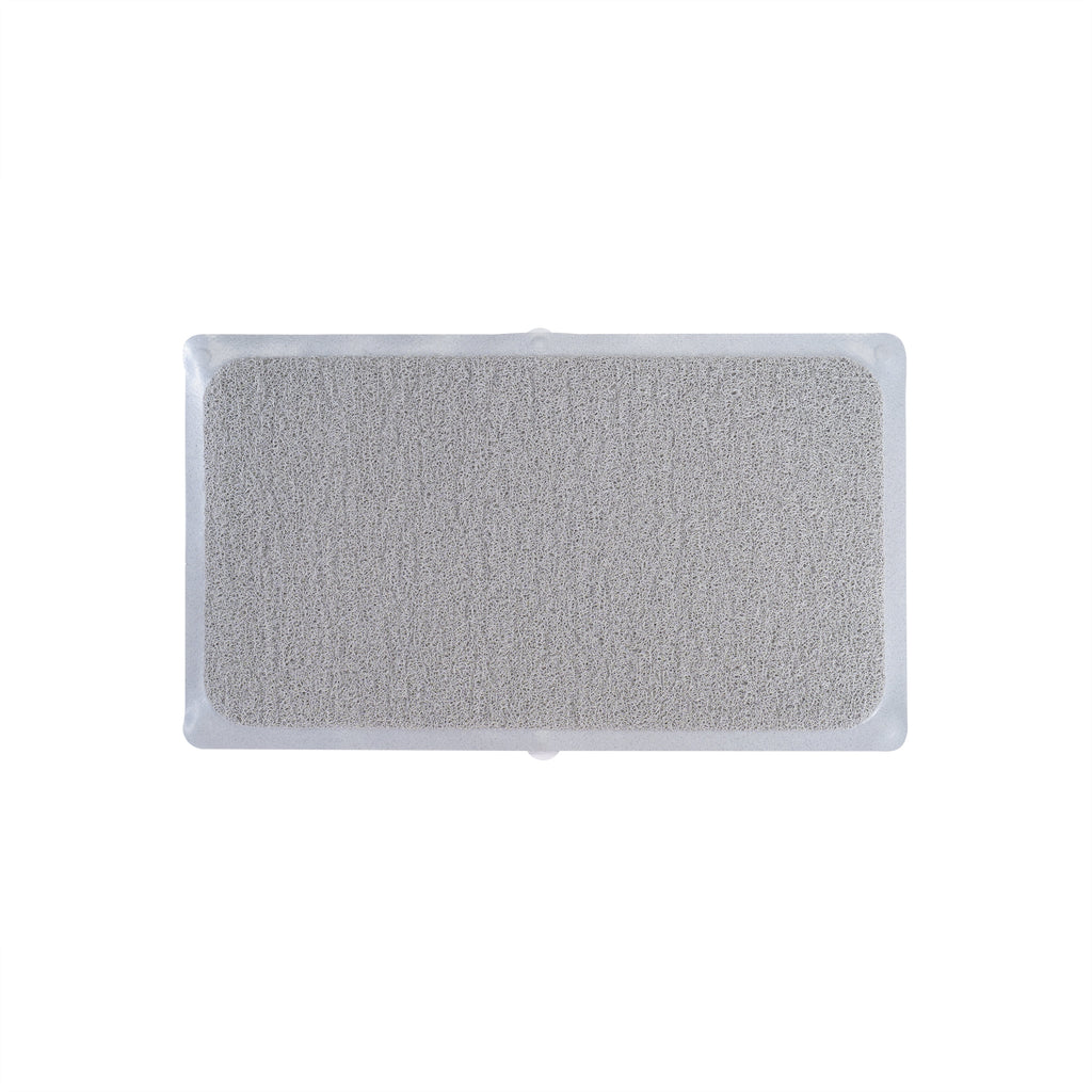 Alfombrilla de baño rectangular de lufa