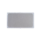 Alfombrilla de baño rectangular de lufa