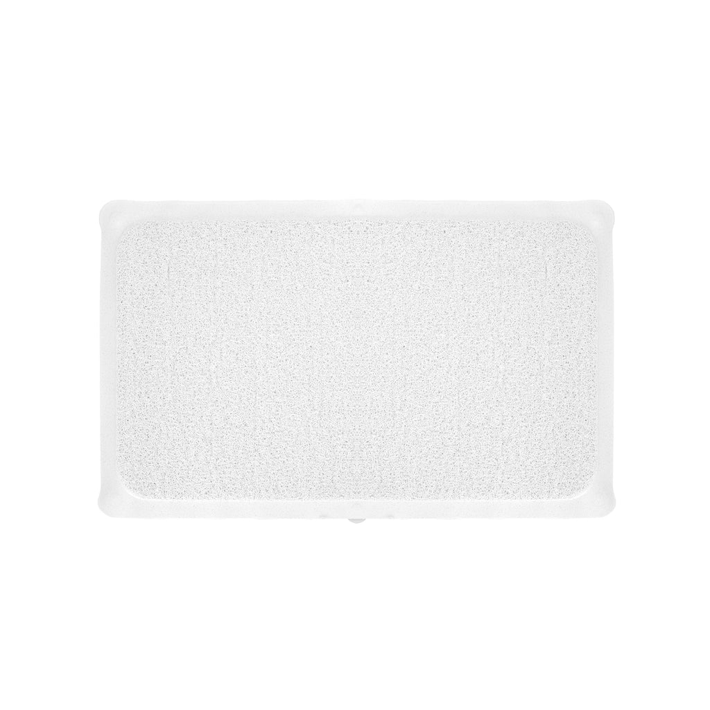 Alfombrilla de baño rectangular de lufa