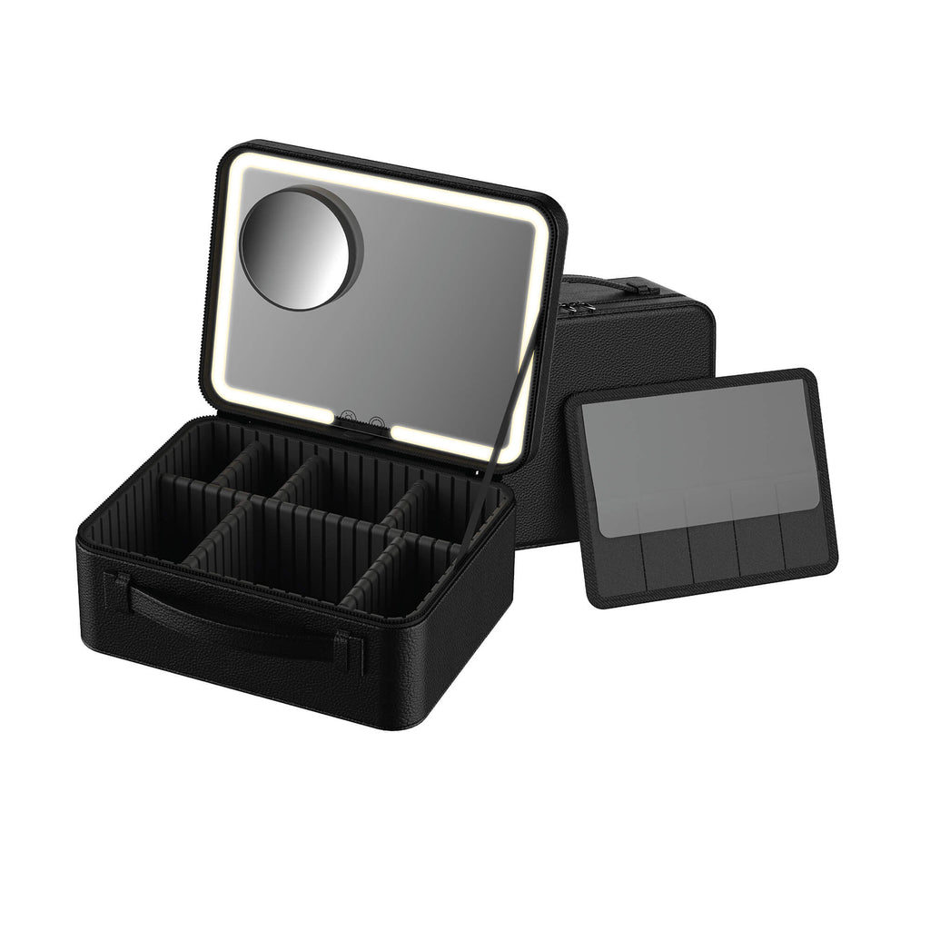 Estuche con espejo LED para viajes Remi
