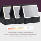 Estuche con espejo LED para viajes Remi