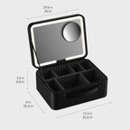 Estuche con espejo LED para viajes Remi