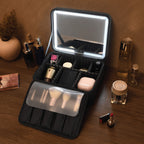 Estuche con espejo LED para viajes Remi