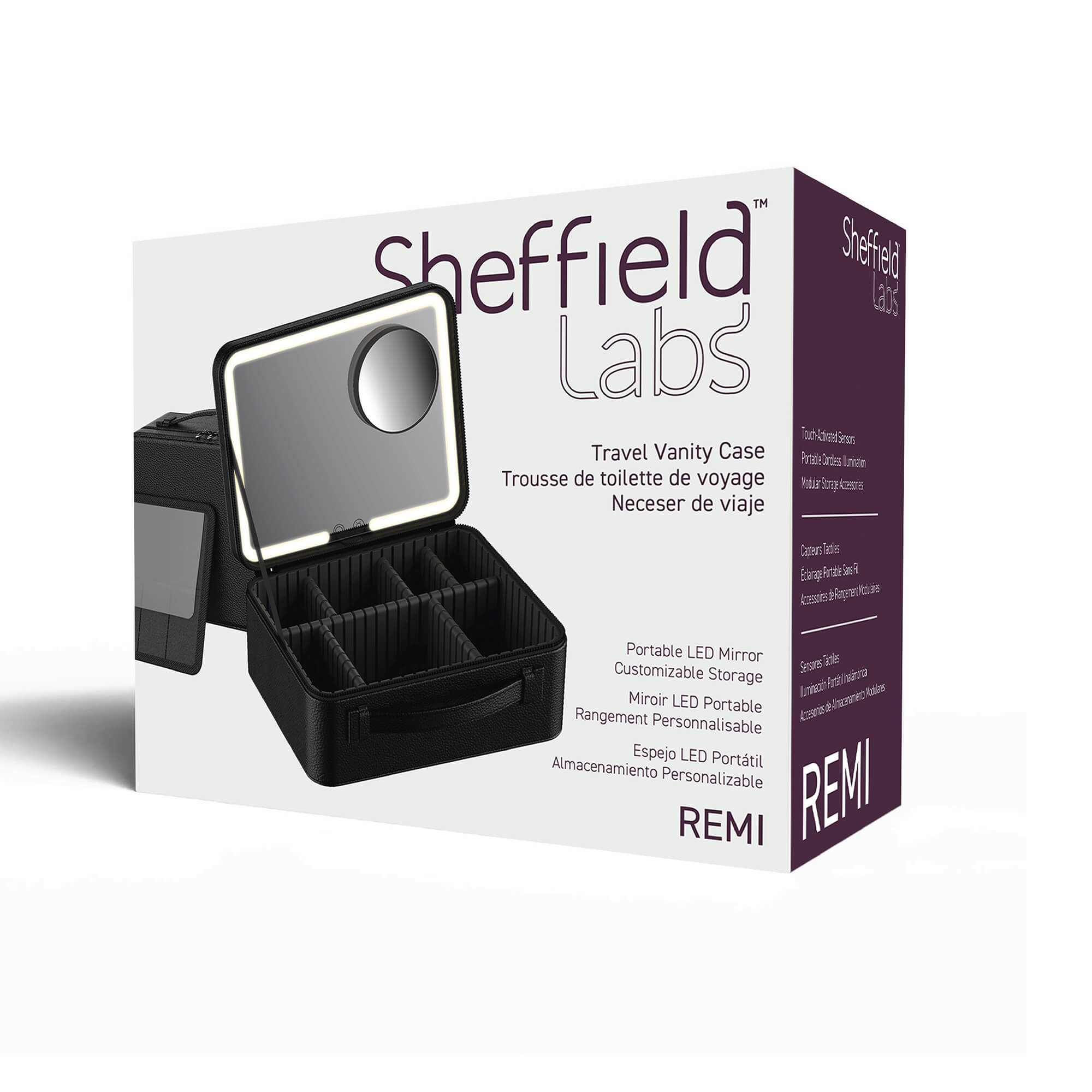 Remi Travel LED Mirror Case