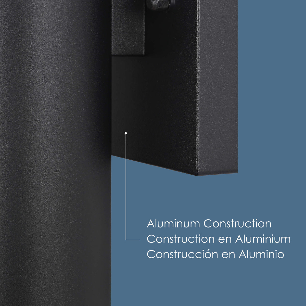 Aplique de pared LED Laguna, paquete de 2