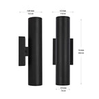 Aplique de pared LED Laguna, paquete de 2