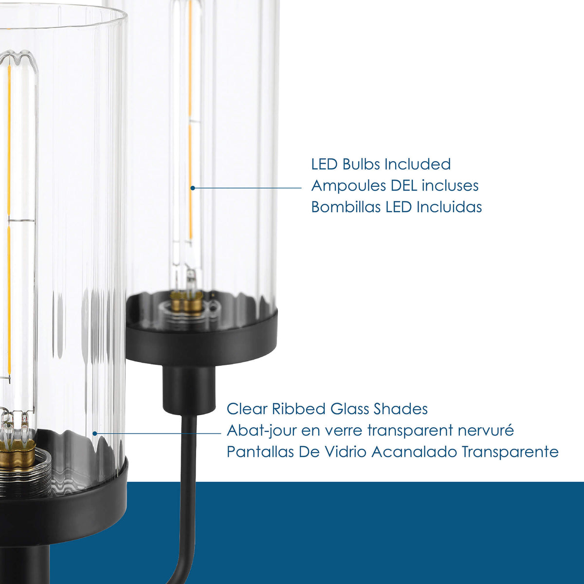 Candelabro Metier de 5 luces
