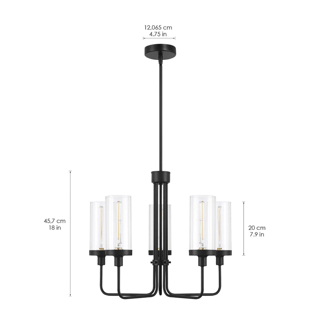 Candelabro Metier de 5 luces