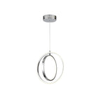 Nova LED Pendant, Front View.