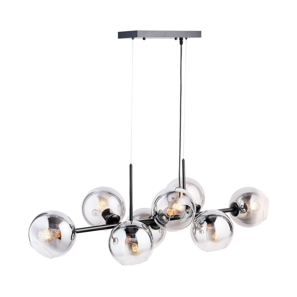 Lámpara colgante Orion de 8 luces