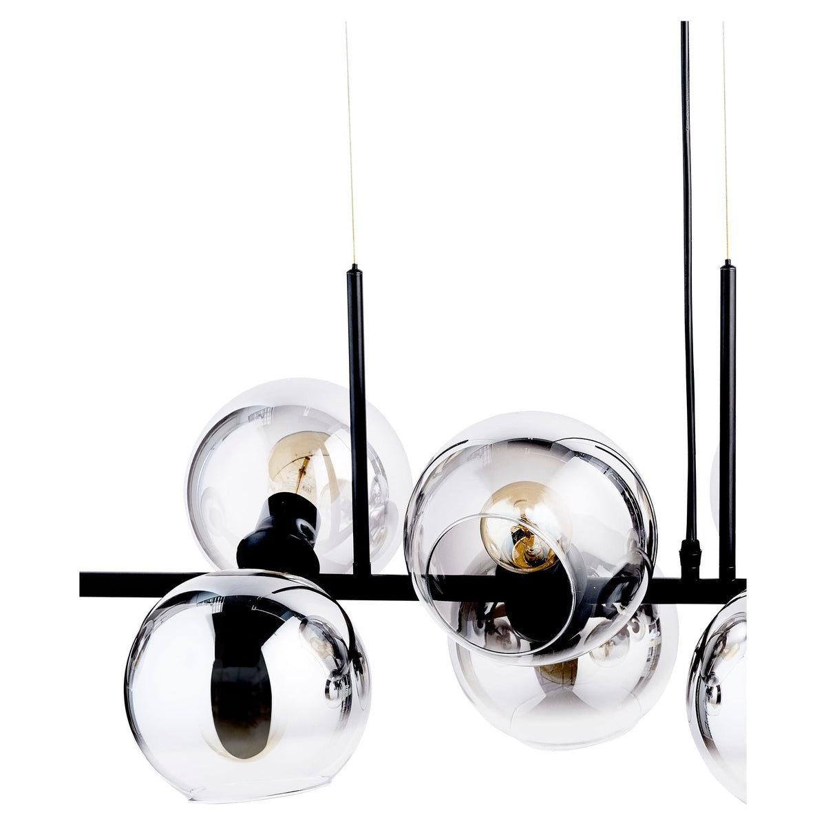 Lámpara colgante Orion de 8 luces