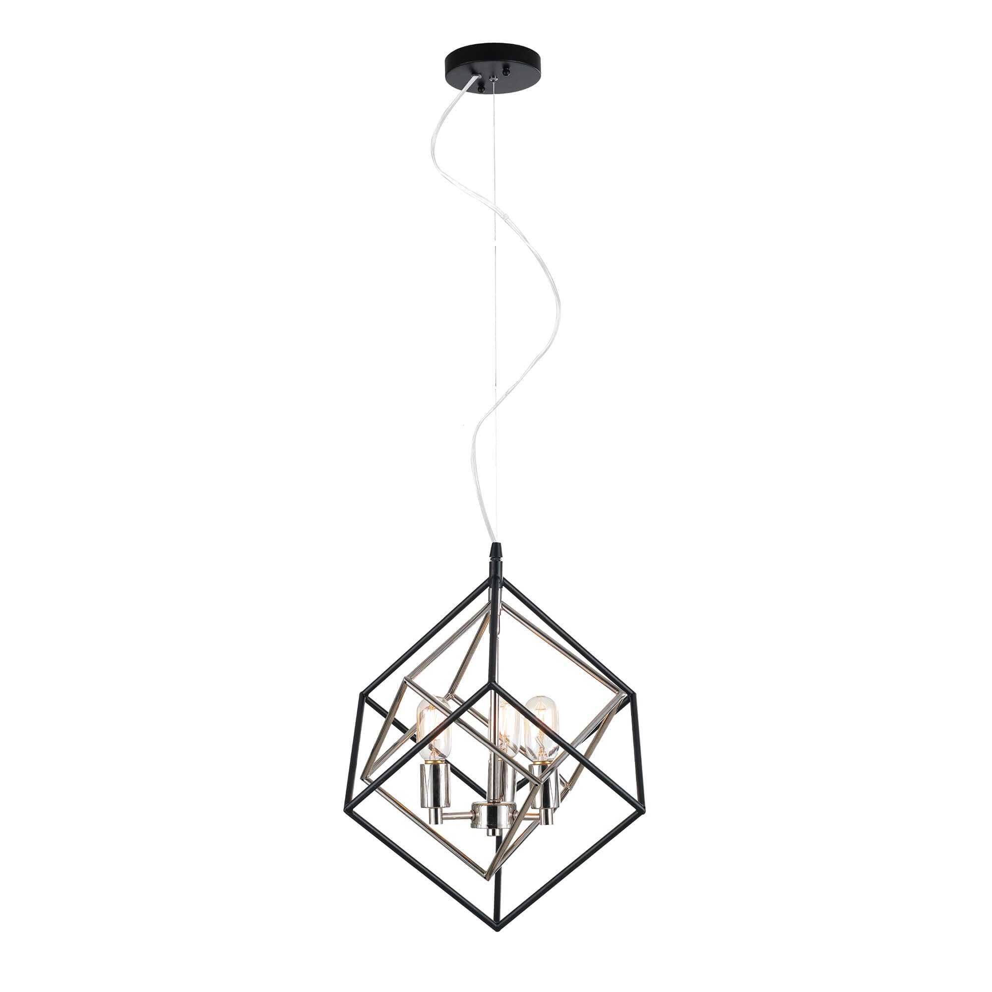 Geometric 3-Light Pendant