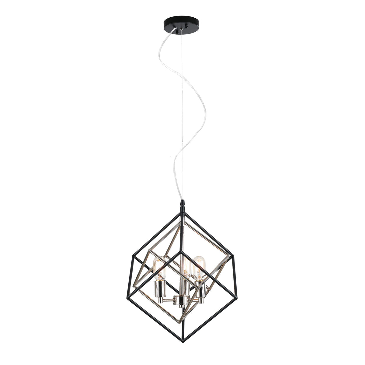 Lámpara colgante de 3 luces Victorius