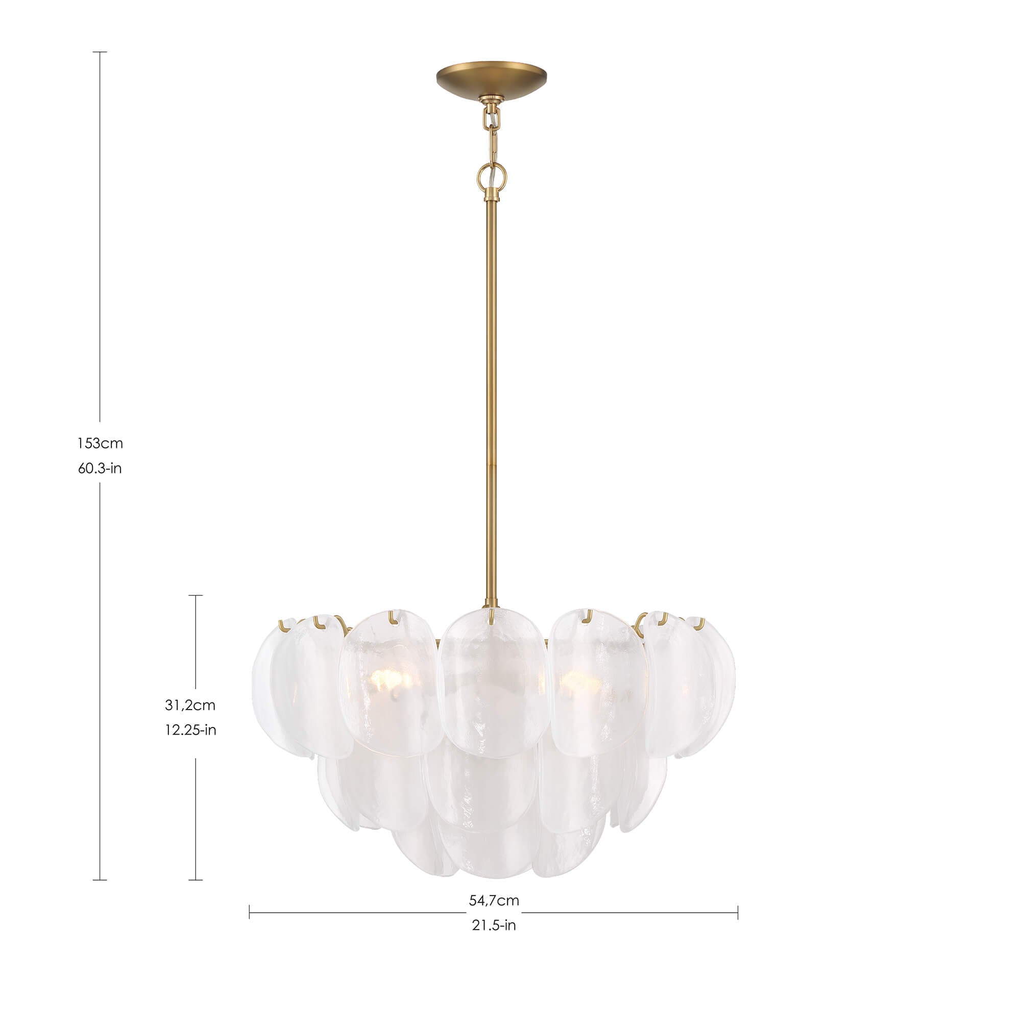 Sutton Place 3‑Light Pendant