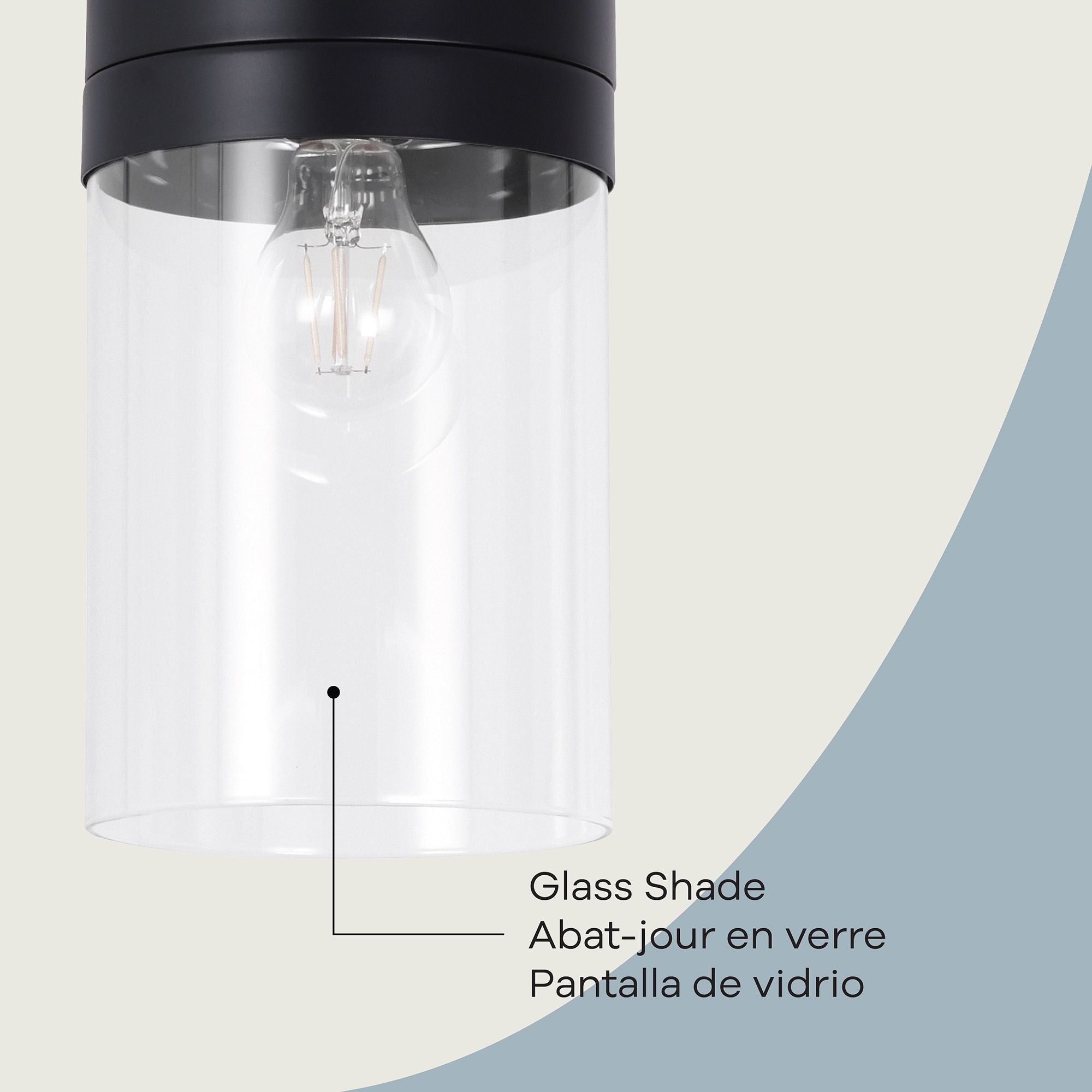 Athena Lámpara colgante de 1 luz