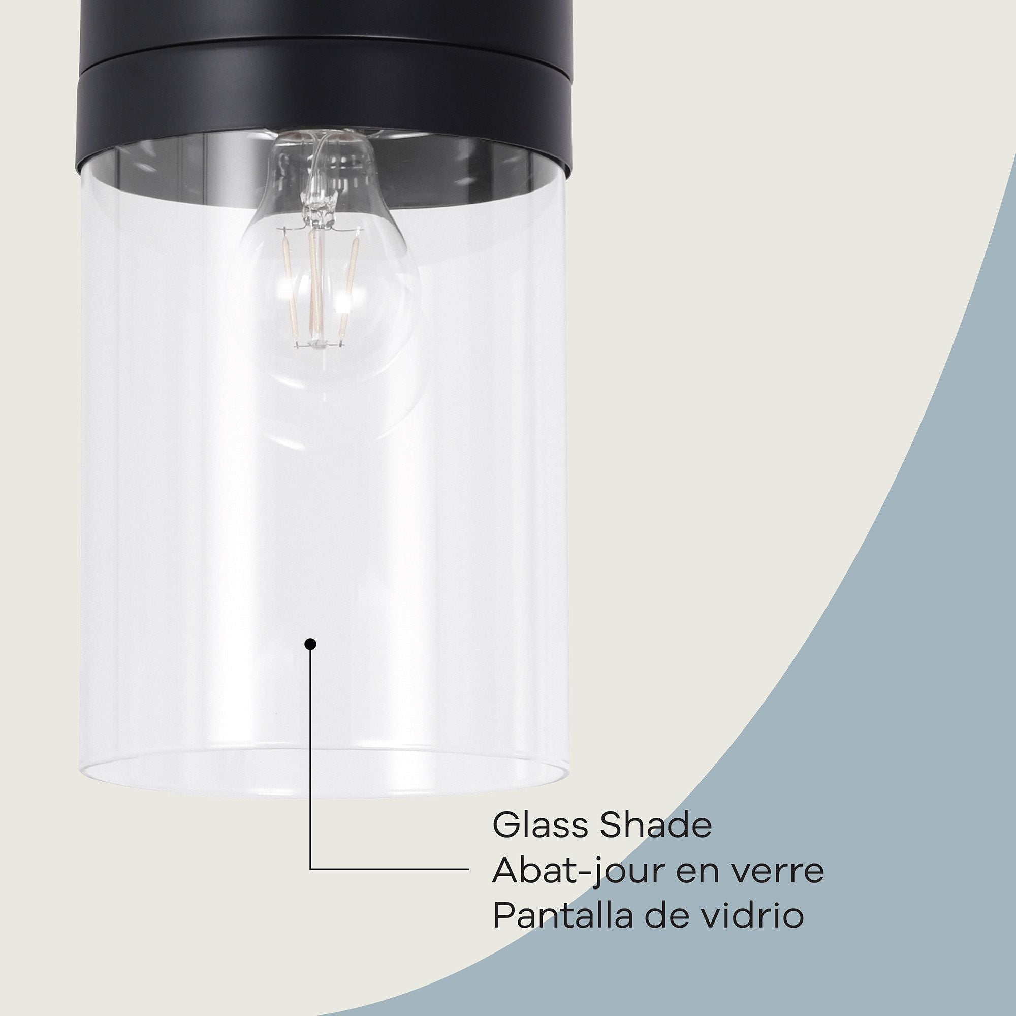 Athena Lámpara colgante de 1 luz