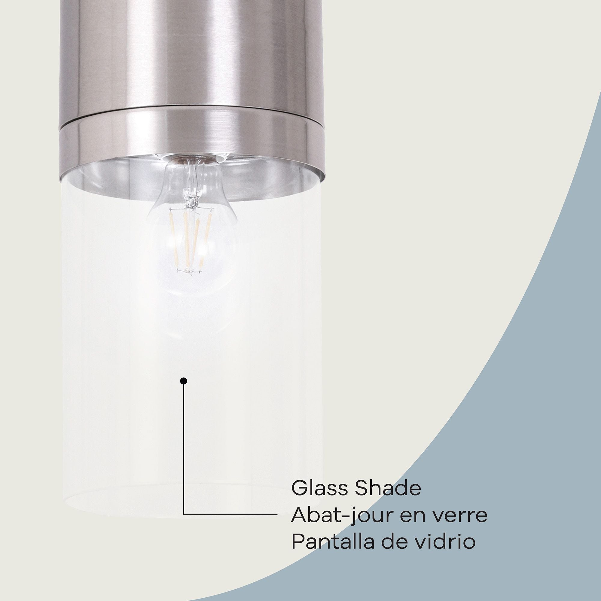 Athena Lámpara colgante de 1 luz