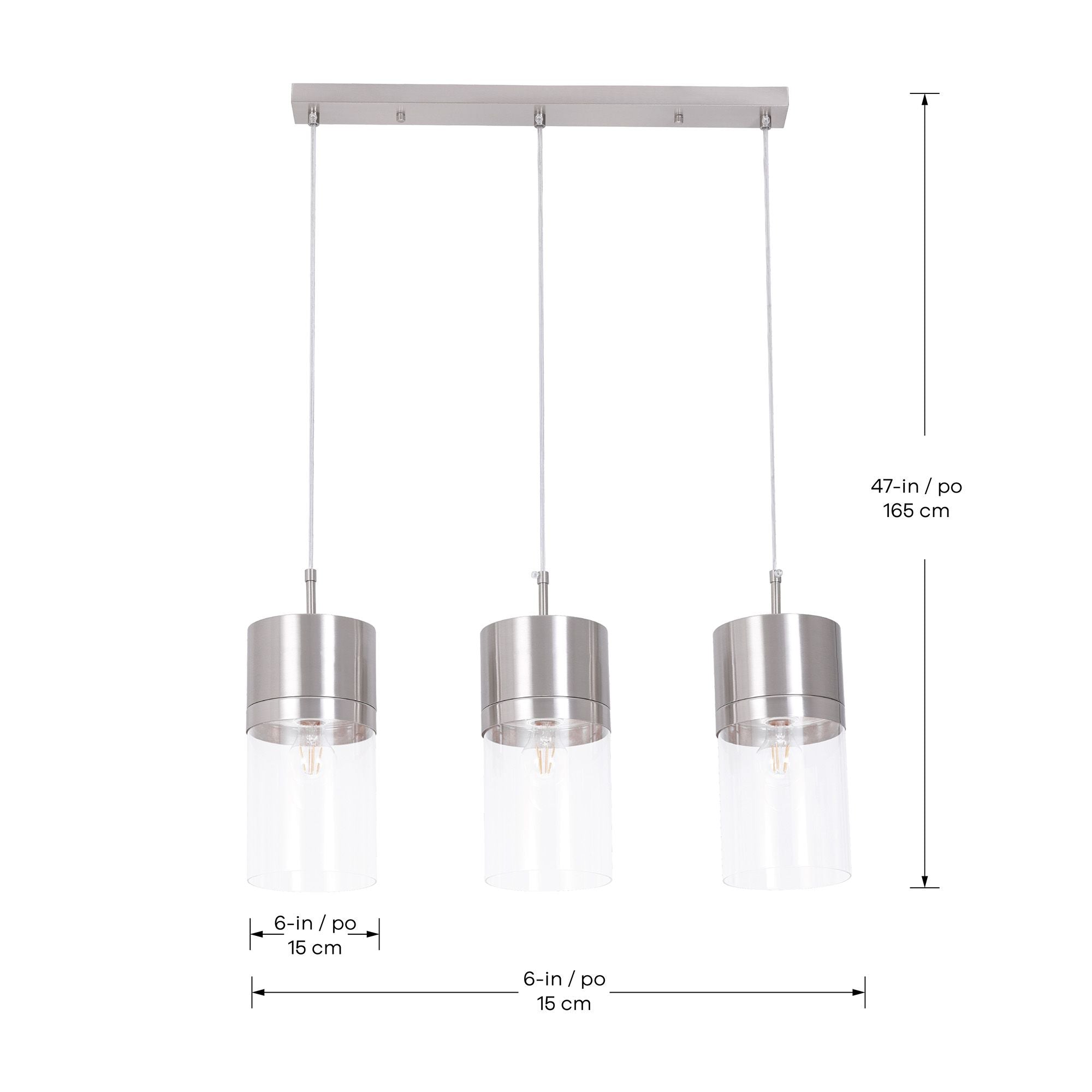 Athena Lámpara colgante de 1 luz