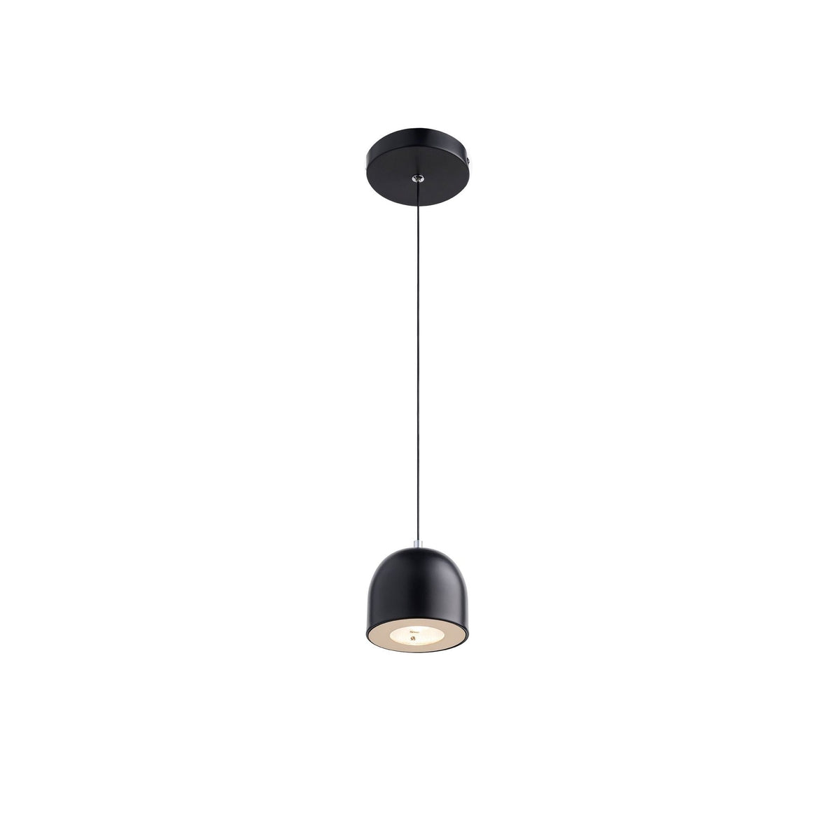 Daf LED Pendant, three-quarter view.