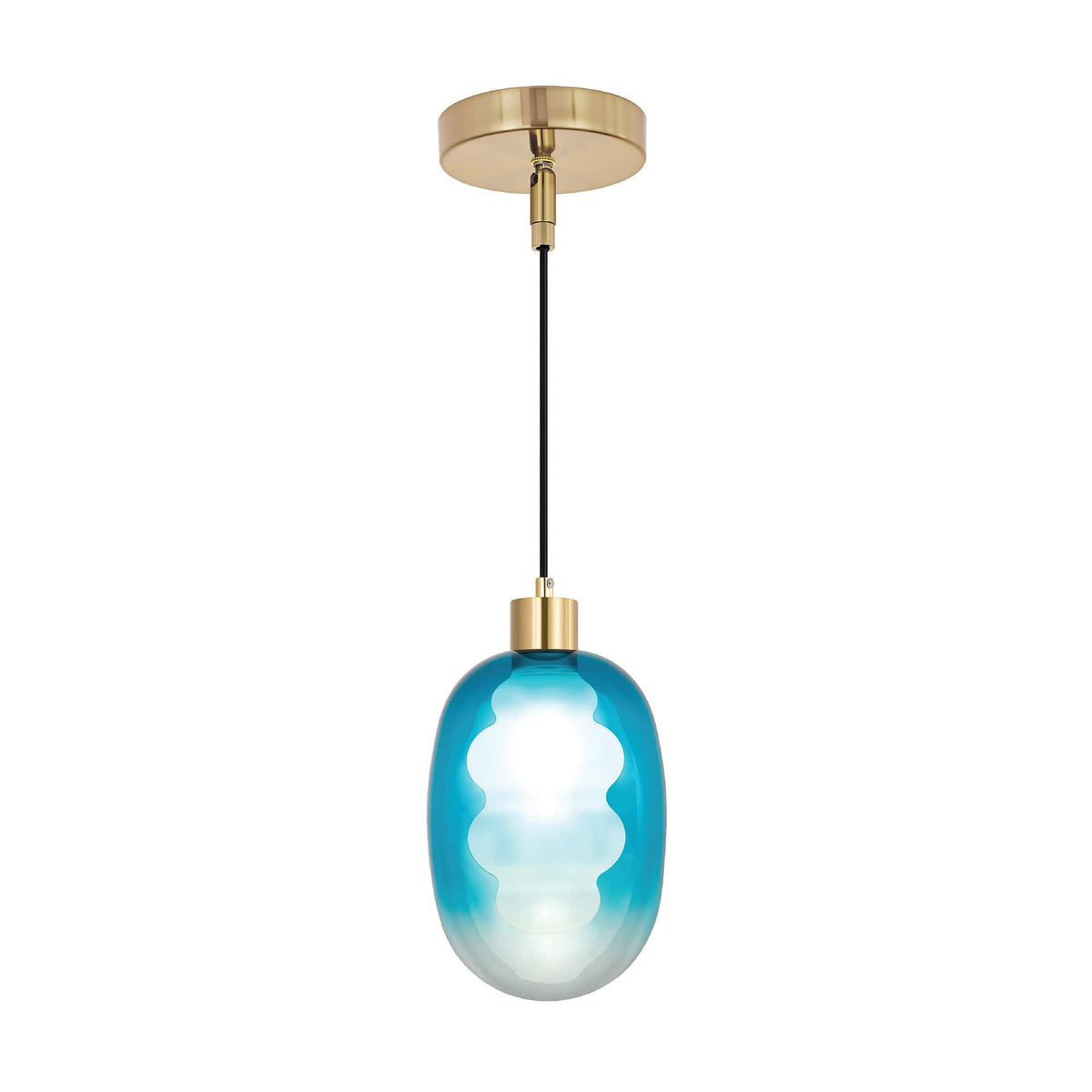 Lámpara colgante de 1 luz Aura