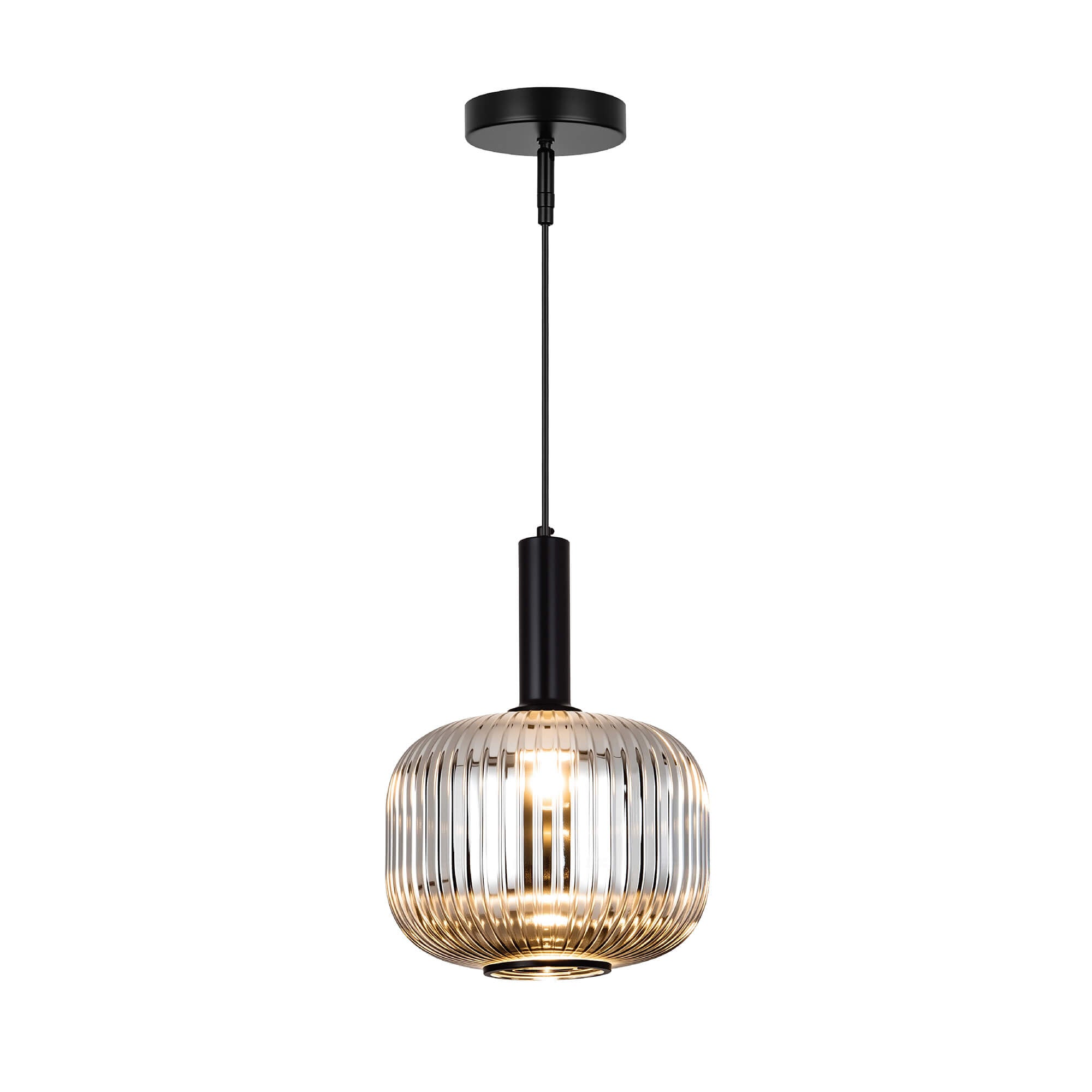 Strata Lampara Colgante de vidrio de 1 luz