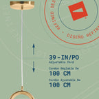 Berlin LED Pendant, Attribute Detail View 2.