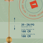 Aria 1-Light Pendant, Attribute Detail View 2.