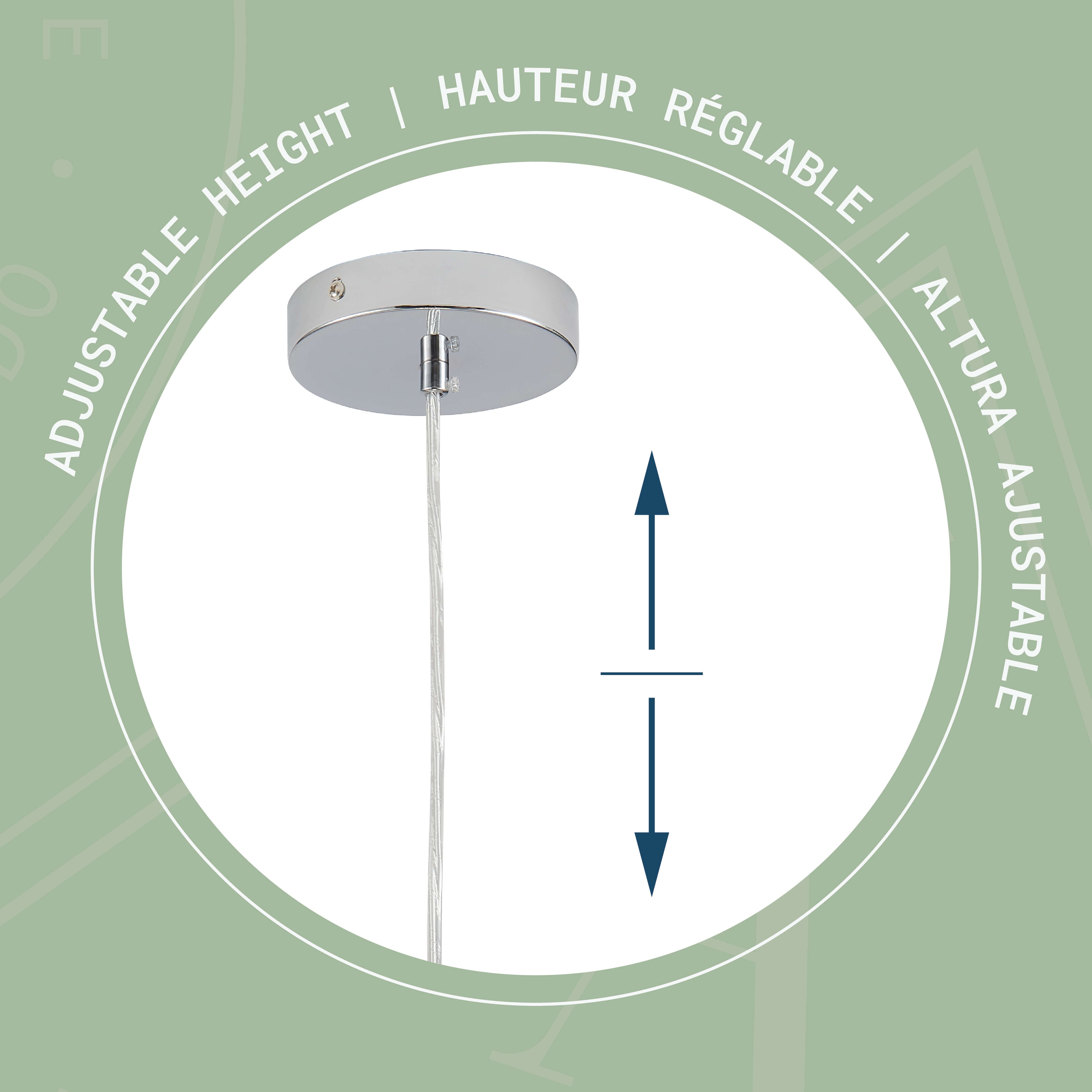 Luxor 1‑Light Pendant