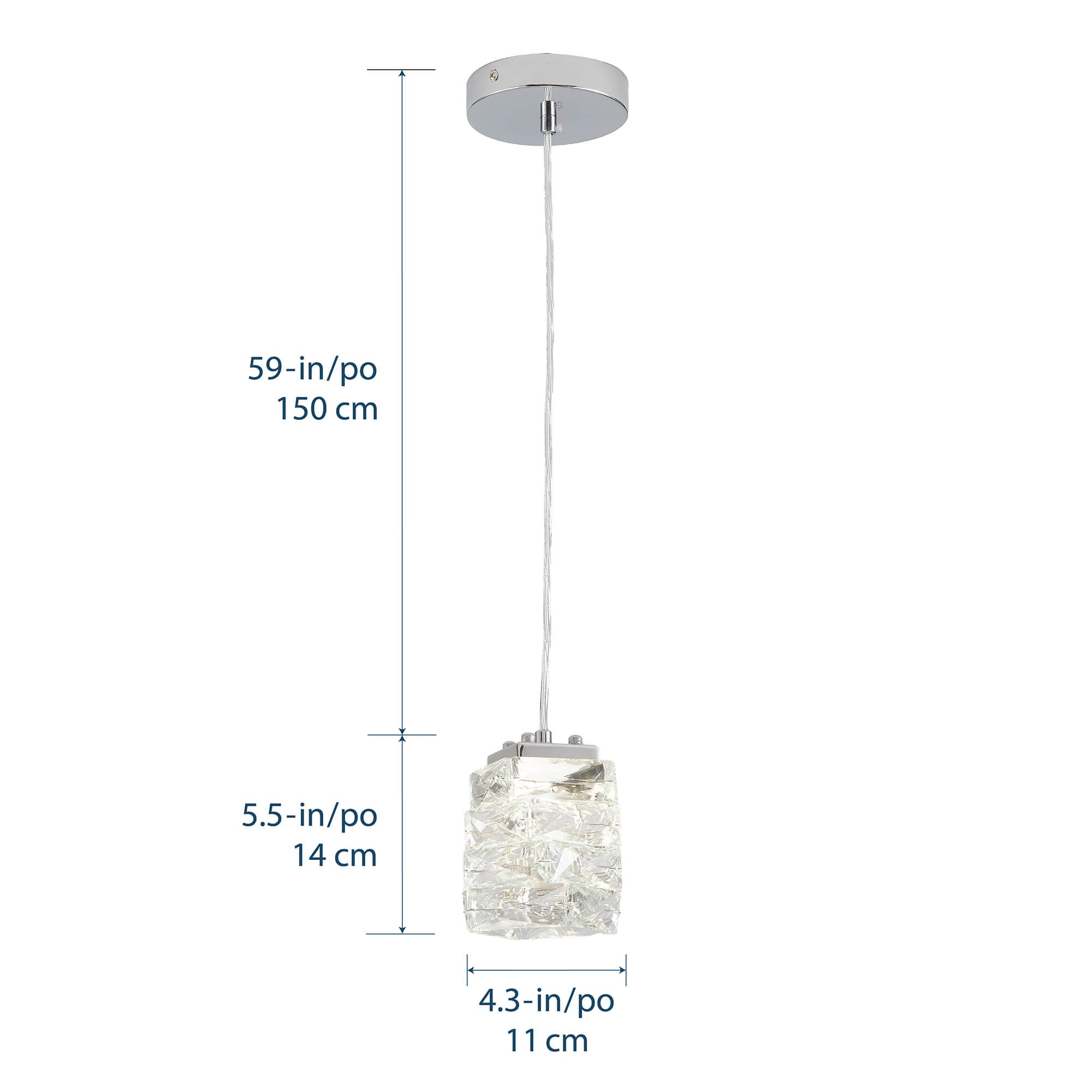 Luxor 1‑Light Pendant